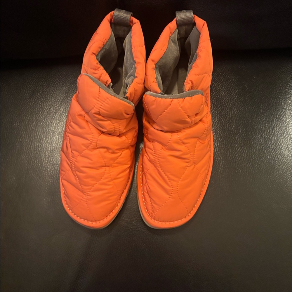 Rag and Bone Orange Quilted Slip-On Shoes